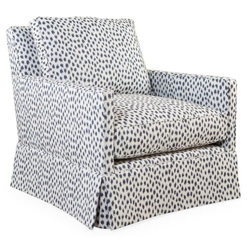 Auburn Club Chair, Indigo Spot Sunbrella Auburn Club Chair, Indigo Spot Sunbrella~P77237766
