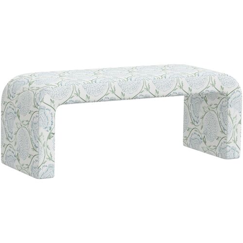 Celia Waterfall Bench, Ranjit Floral~P77646924