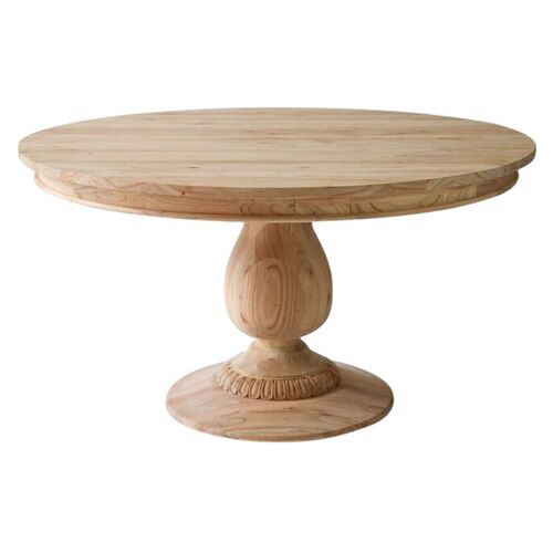 Charlotte Round Dining Table, Natural Charlotte Round Dining Table, Natural~P77272903