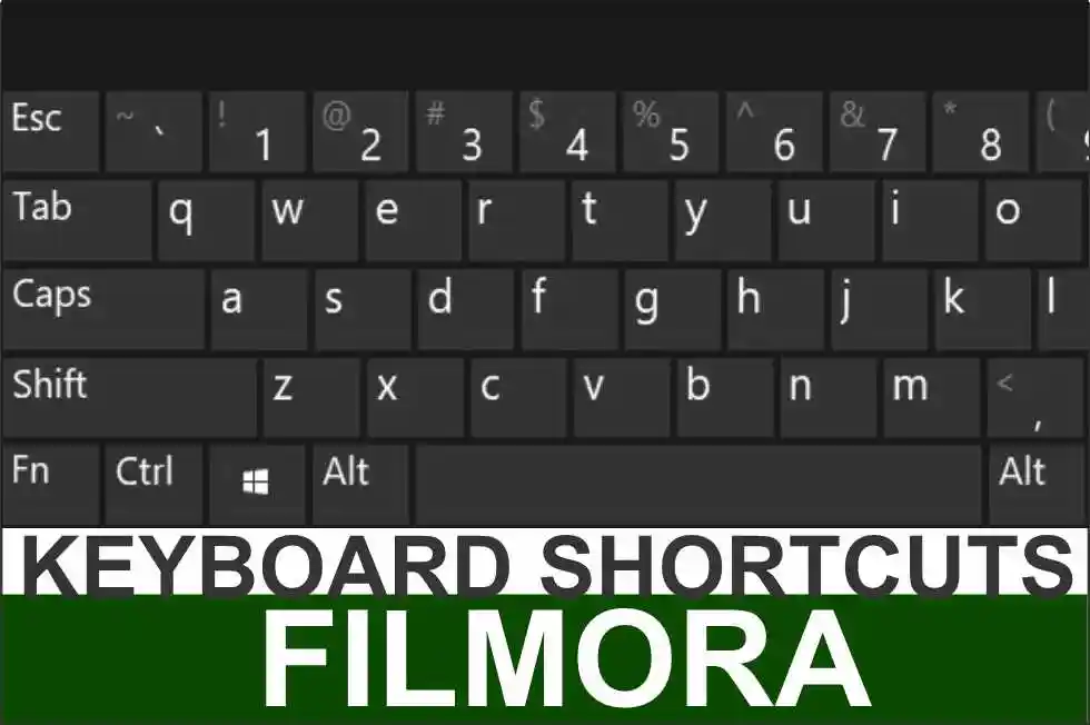 Filmora keyboard shortcuts