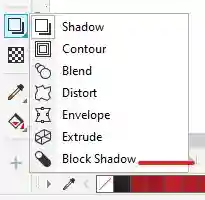 Block shadow