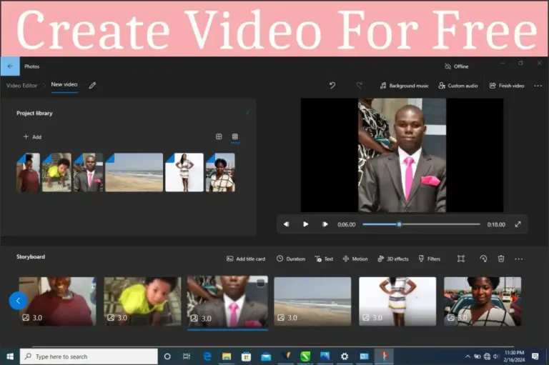 Free video editing software for HP laptop